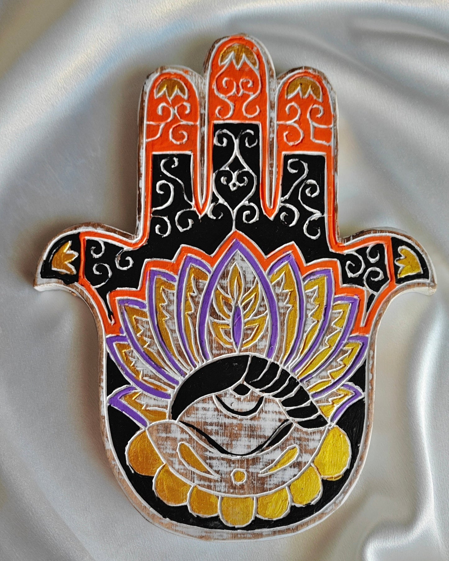 Hamsa käsi sisustus (taulu)
