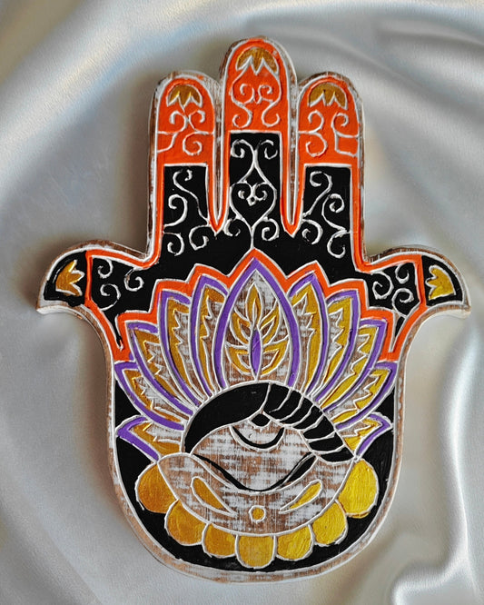 Hamsa käsi sisustus (taulu)