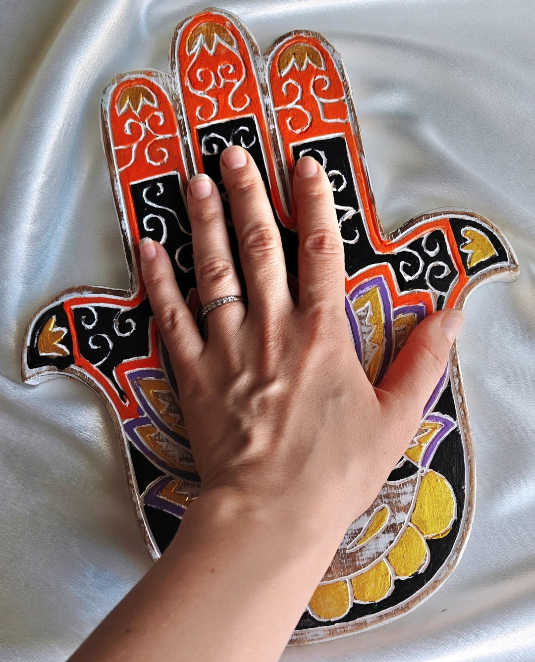 Hamsa käsi sisustus (taulu)