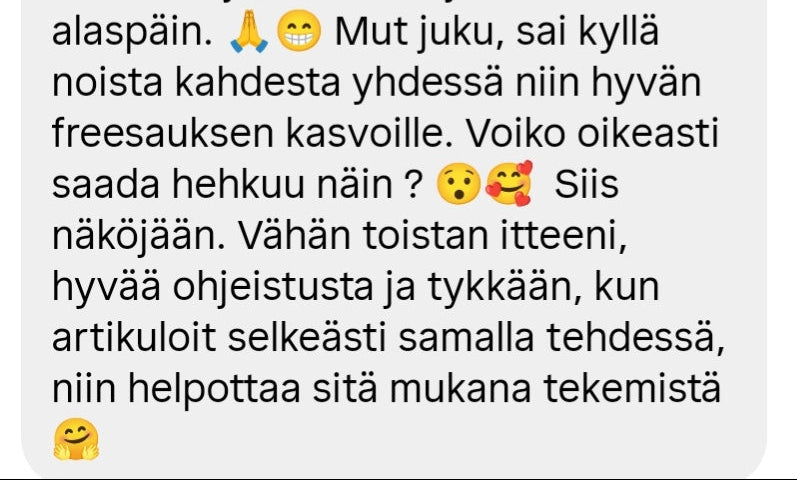 asiakaspalaute päännyökkääjälihaksen ja kaulan iholihaksen hoitovideosta-nelysian