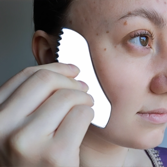 Gua sha kasvoille ja vartalolle-ruostumaton teräs